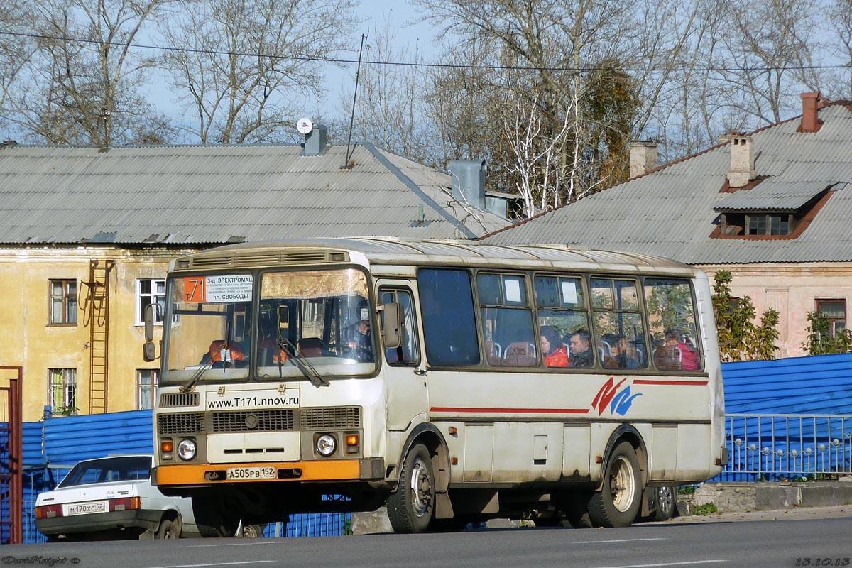 Нижегородская область, ПАЗ-4234 № А 505 РВ 152