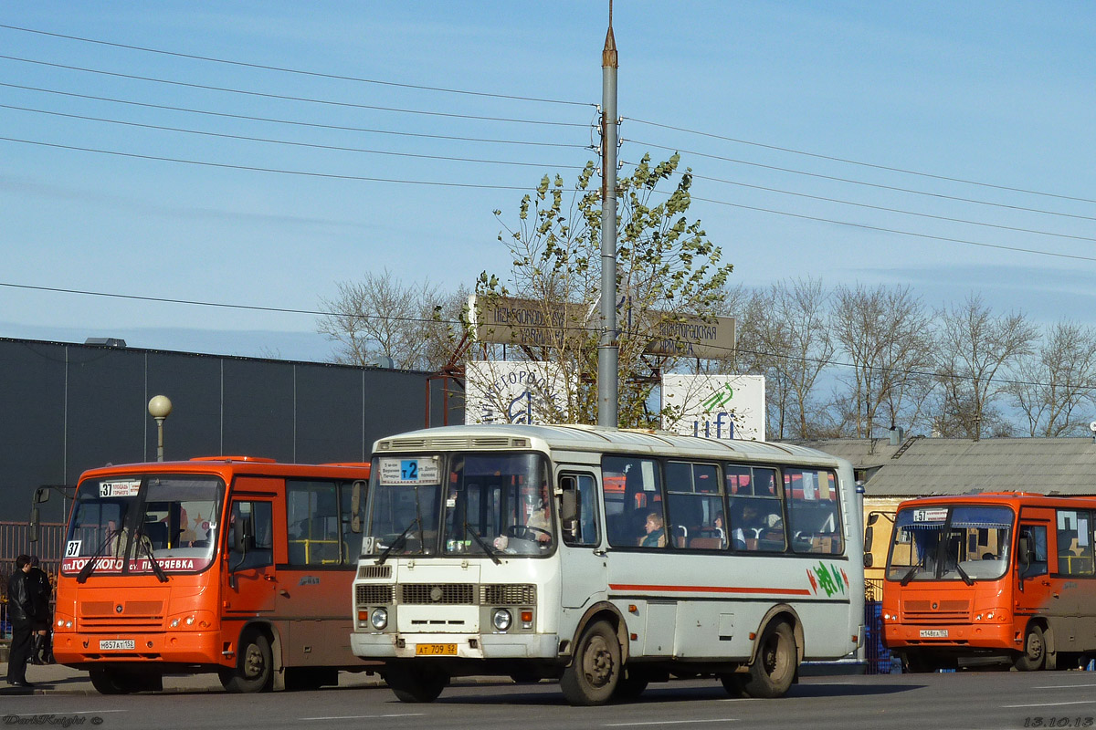 Нижегородская область, ПАЗ-32054 № АТ 709 52