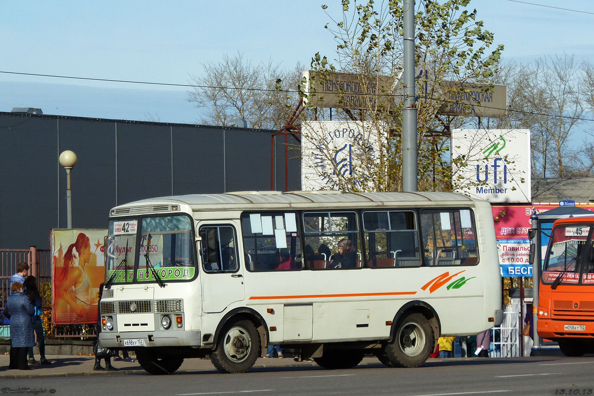 Нижегородская область, ПАЗ-32054 № К 698 ХУ 152