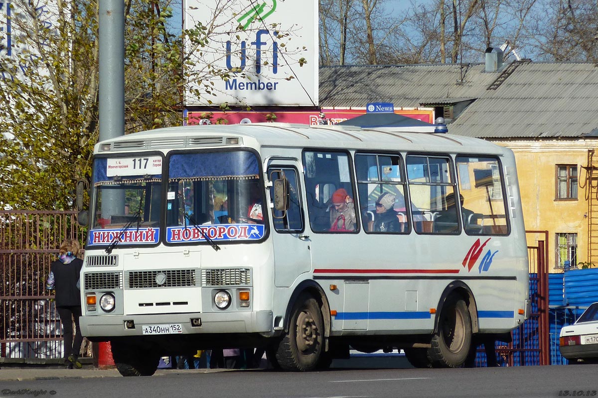 Нижегородская область, ПАЗ-32054 № А 340 НН 152