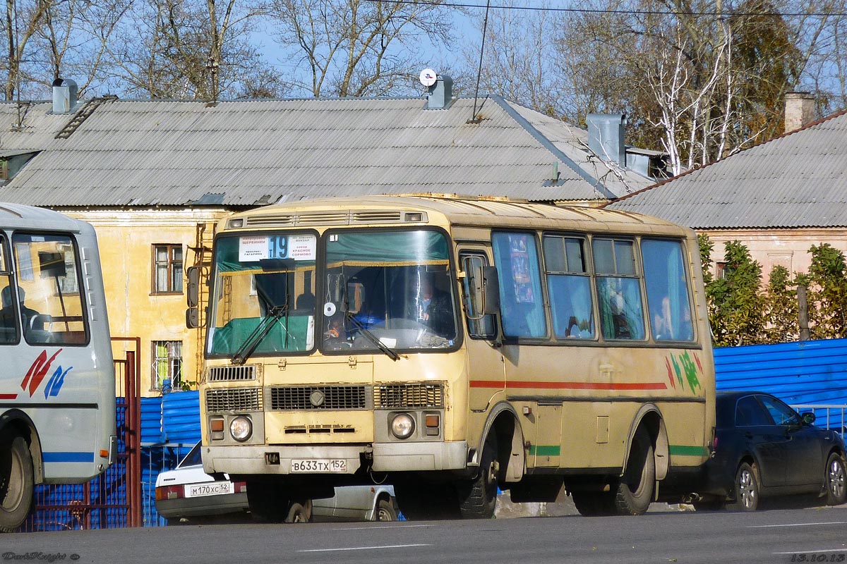 Ніжагародская вобласць, ПАЗ-32054 № В 633 ТХ 152