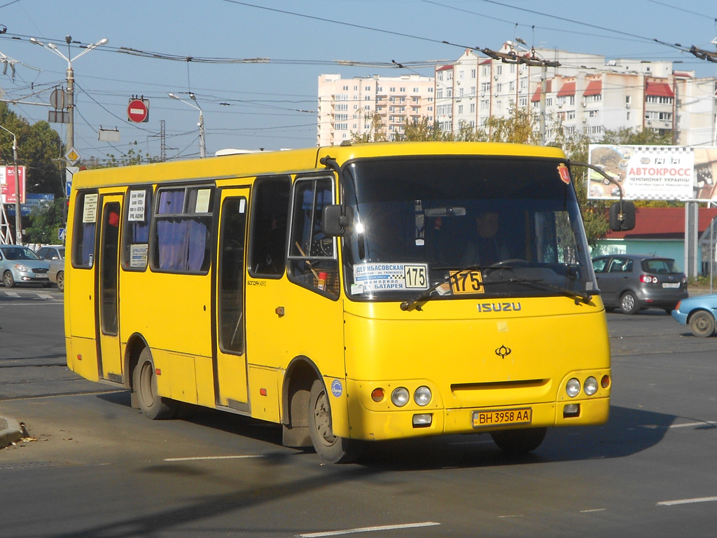 Одесская область, Богдан А09202 № BH 3958 AA