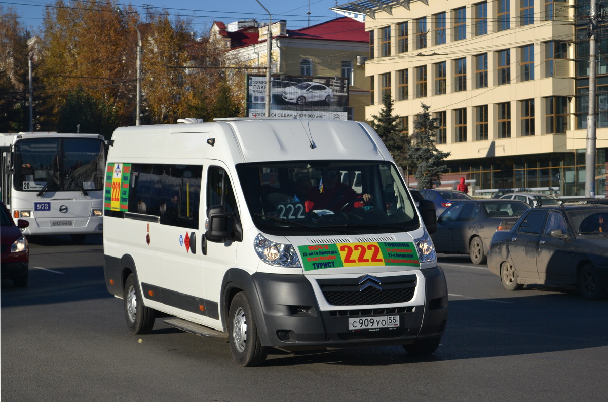 Омская вобласць, Нижегородец-2227W (Citroёn Jumper) № С 909 УО 55