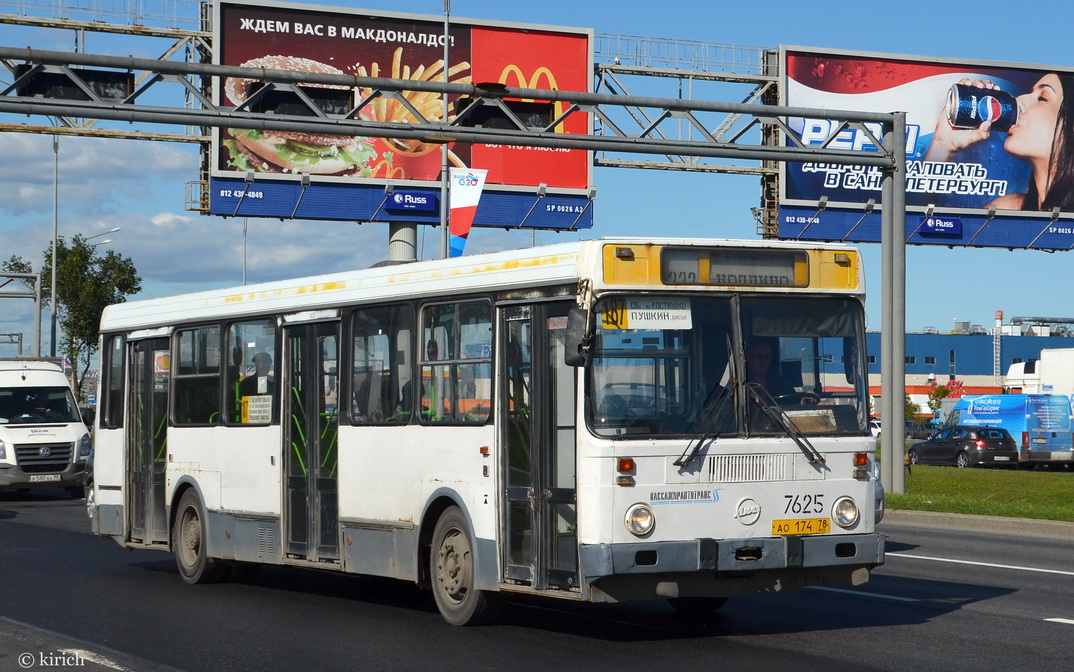 Санкт-Петербург, ЛиАЗ-5256.25 № 7625