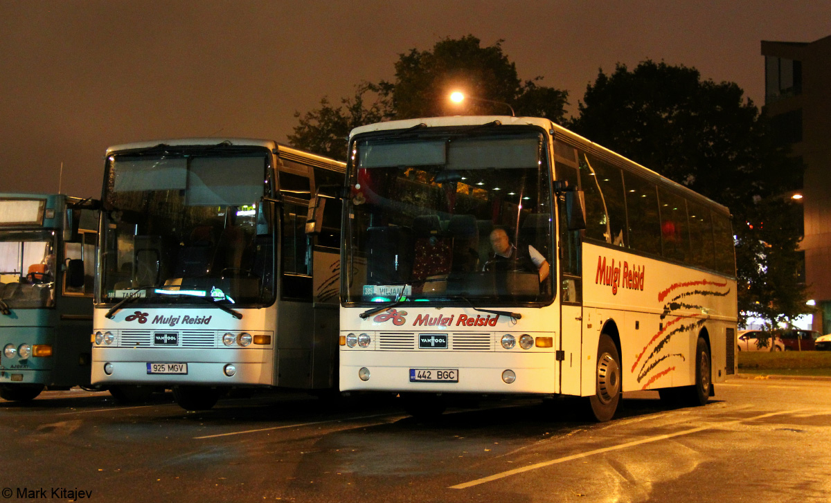 Észtország, Van Hool T815 Alicron sz.: 925 MGV; Észtország, Van Hool T815 Alicron sz.: 442 BGC