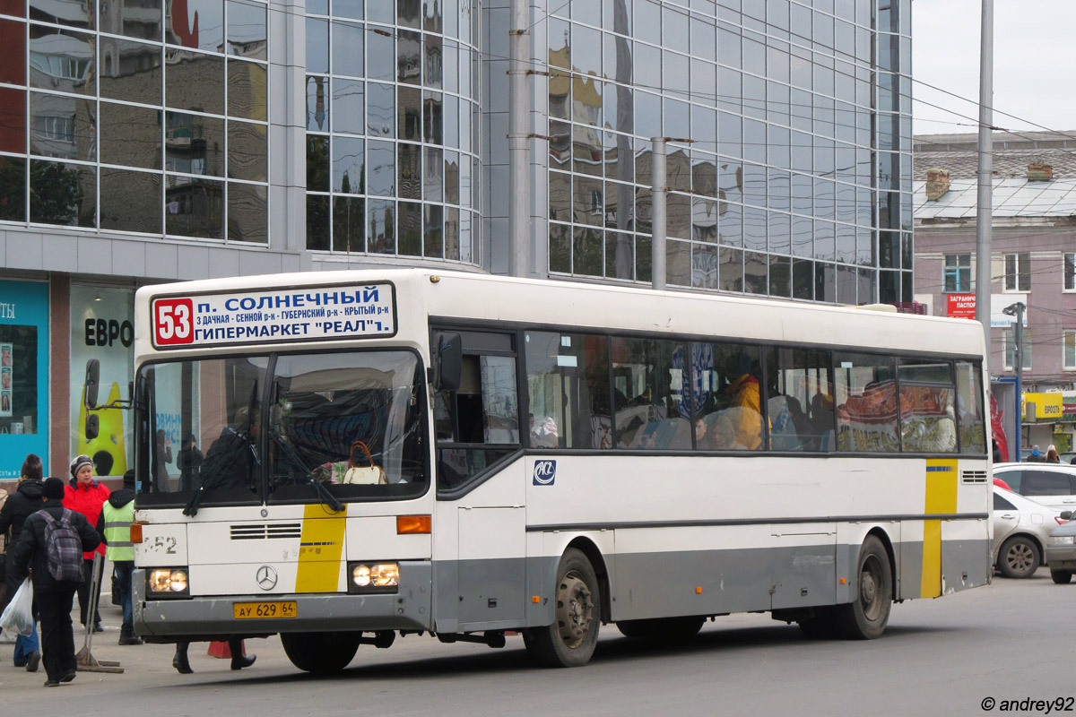 Саратовская область, Mercedes-Benz O405 № АУ 629 64 — Фото — Автобусный  транспорт