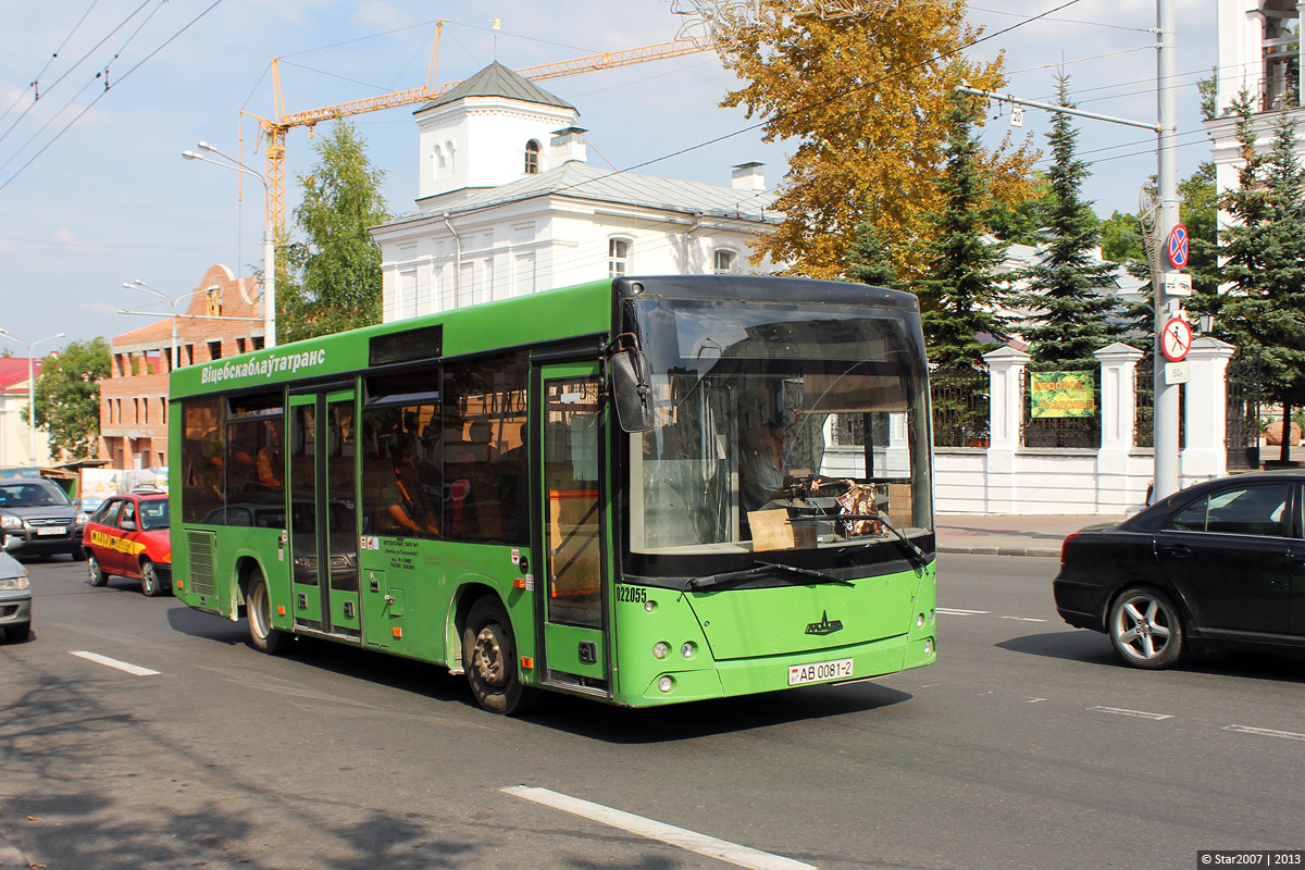 Віцебская вобласць, МАЗ-206.060 № 022055