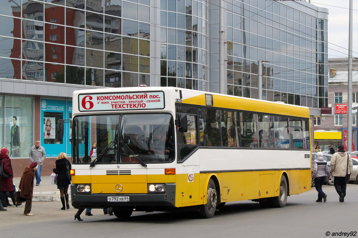 Szaratovi terület, Mercedes-Benz O405 sz.: Х 792 ХВ 64