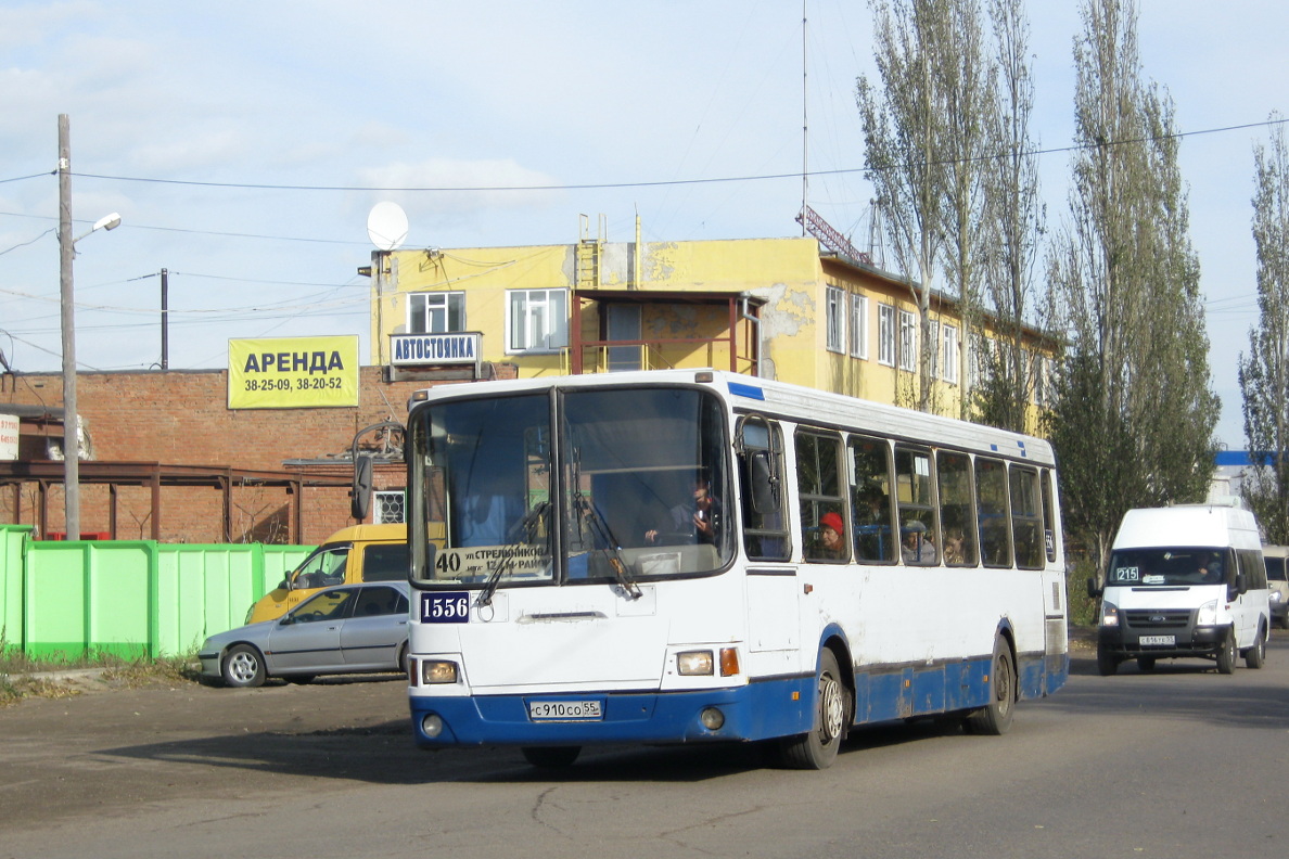 Омская область, ЛиАЗ-5256.45 № 1556