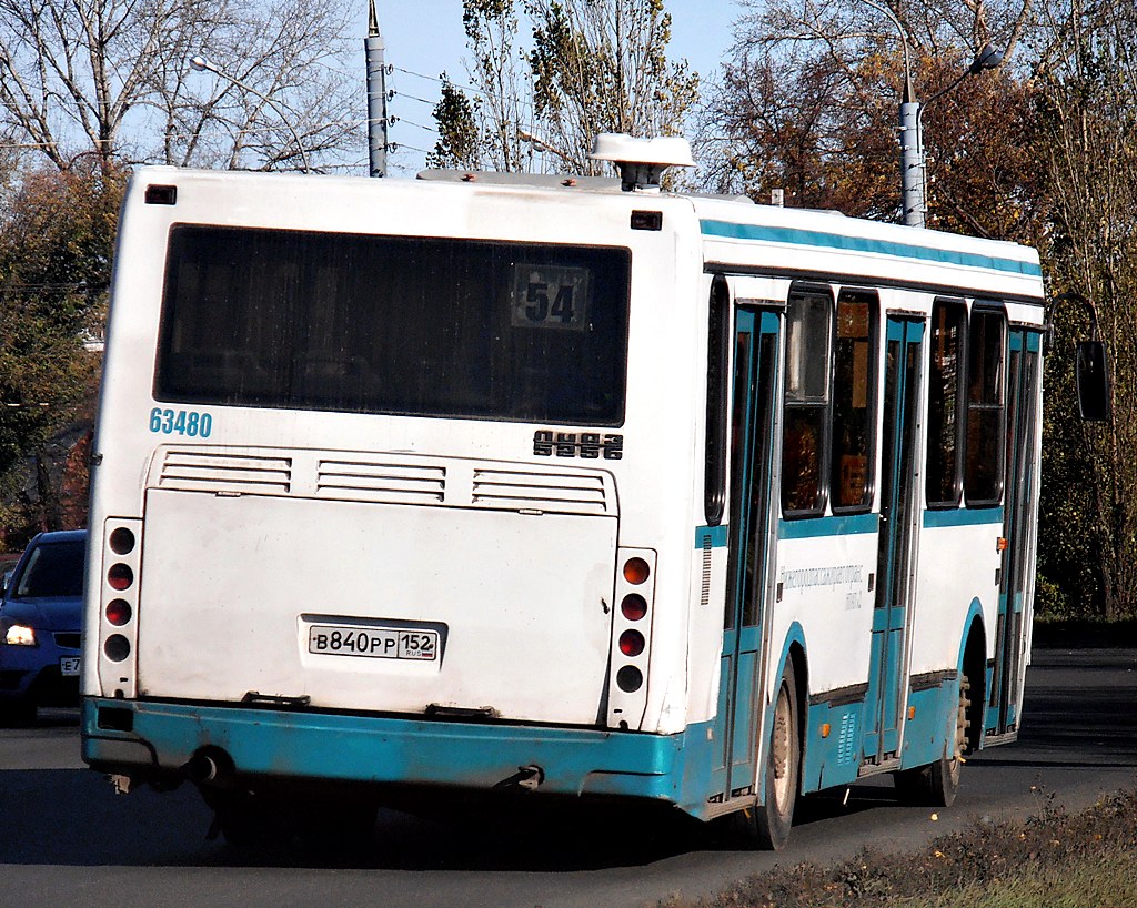 Нижегородская область, ЛиАЗ-5256.25 № 63480