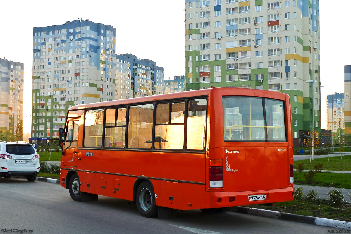 Нижегородская область, ПАЗ-320402-05 № М 932 АУ 152