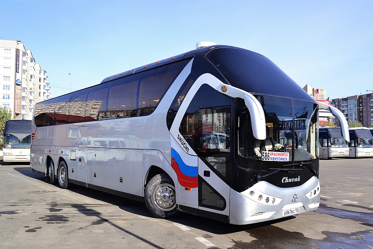 Красноярский край, Shuchi YTK6140H № Е 067 ВС 124