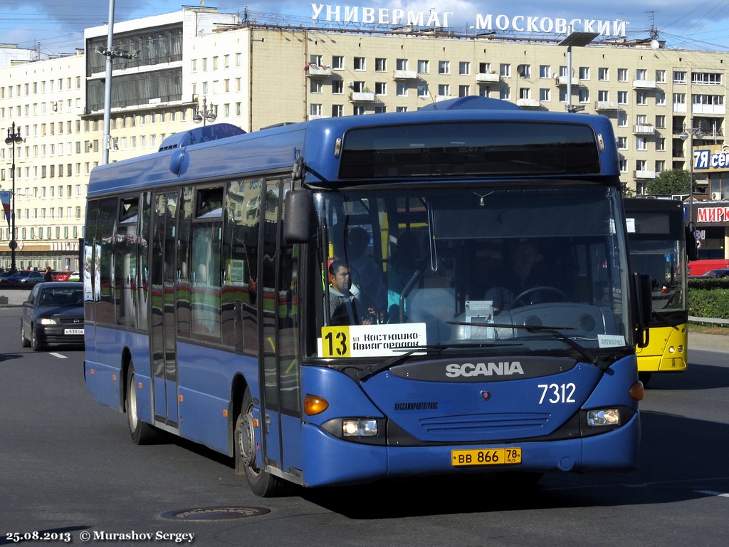 Санкт-Петербург, Scania OmniLink I (Скания-Питер) № 7312