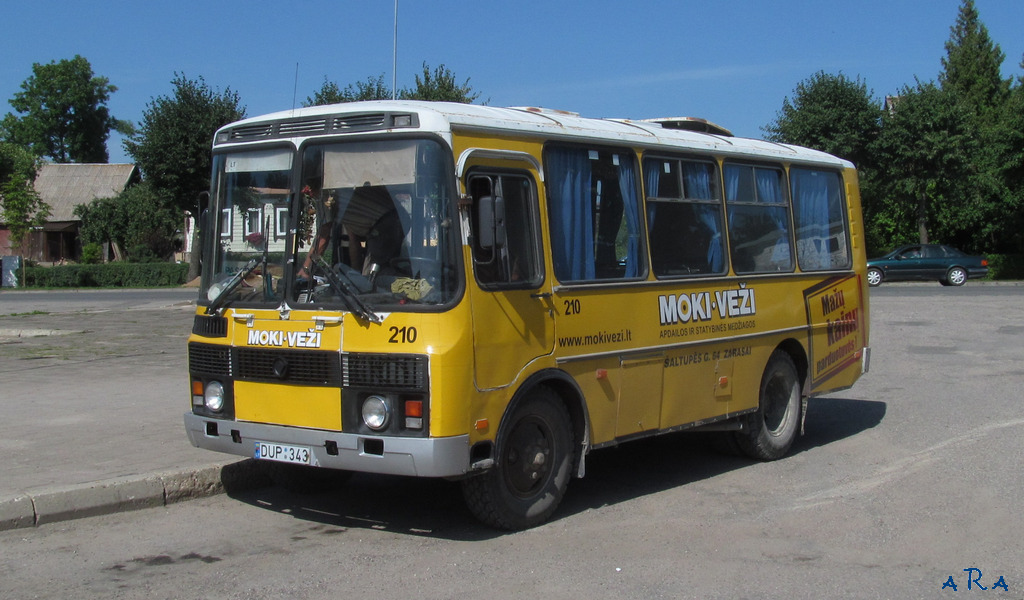 Lietuva, PAZ-3205-07 Nr. 210