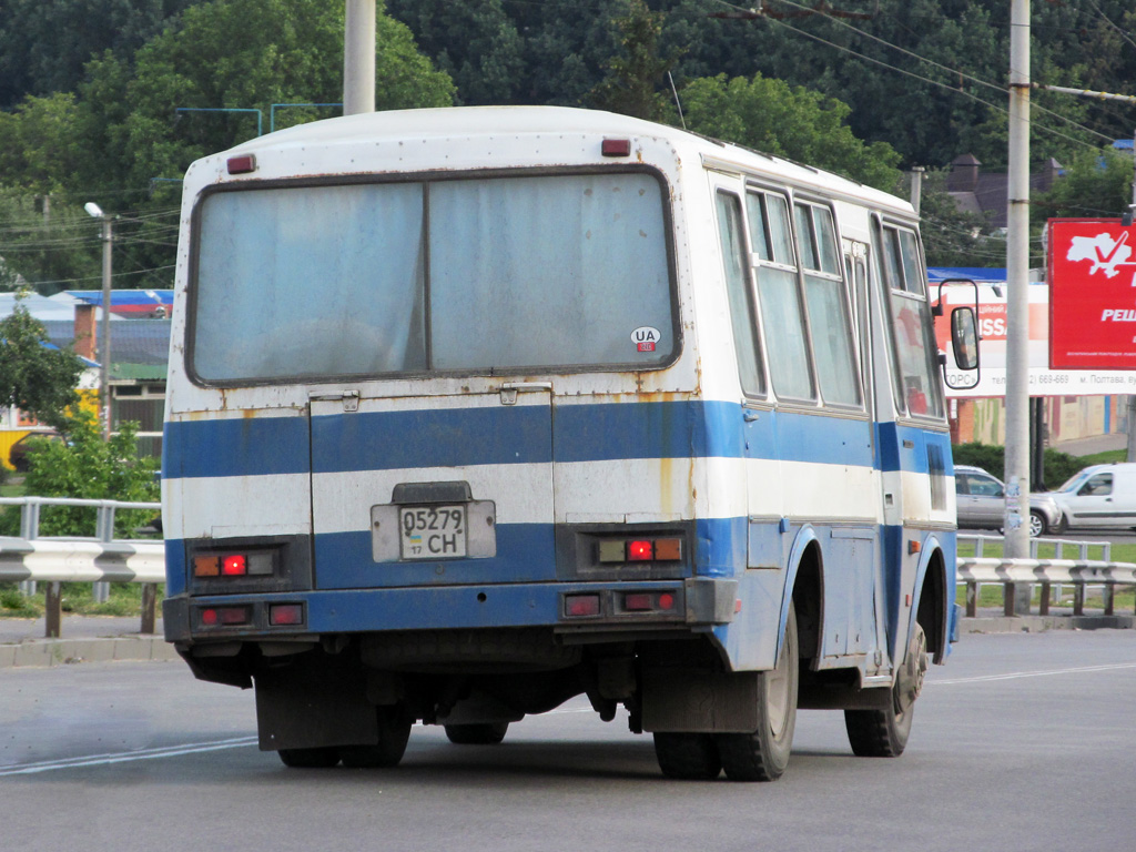Полтавская область, ПАЗ-3205-110 КТ-201Б № 052-79 СН