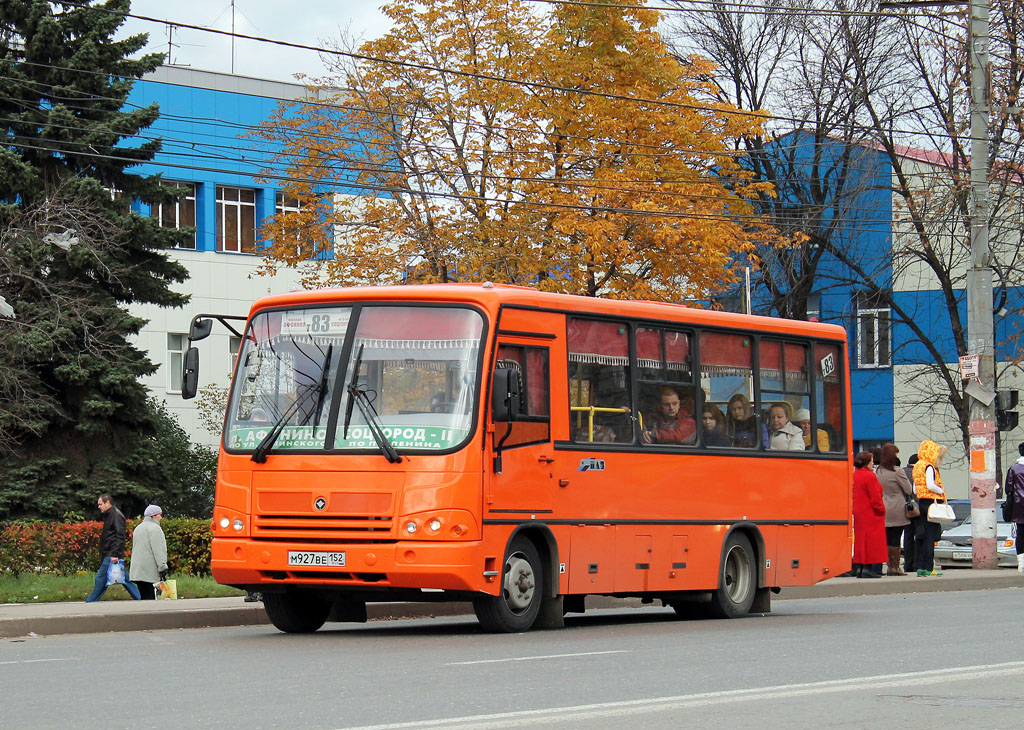 Нижегородская область, ПАЗ-320402-05 № М 927 ВЕ 152