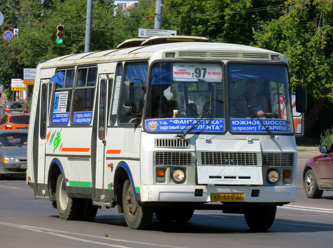 Нижегородская область, ПАЗ-32054 № АО 111 52