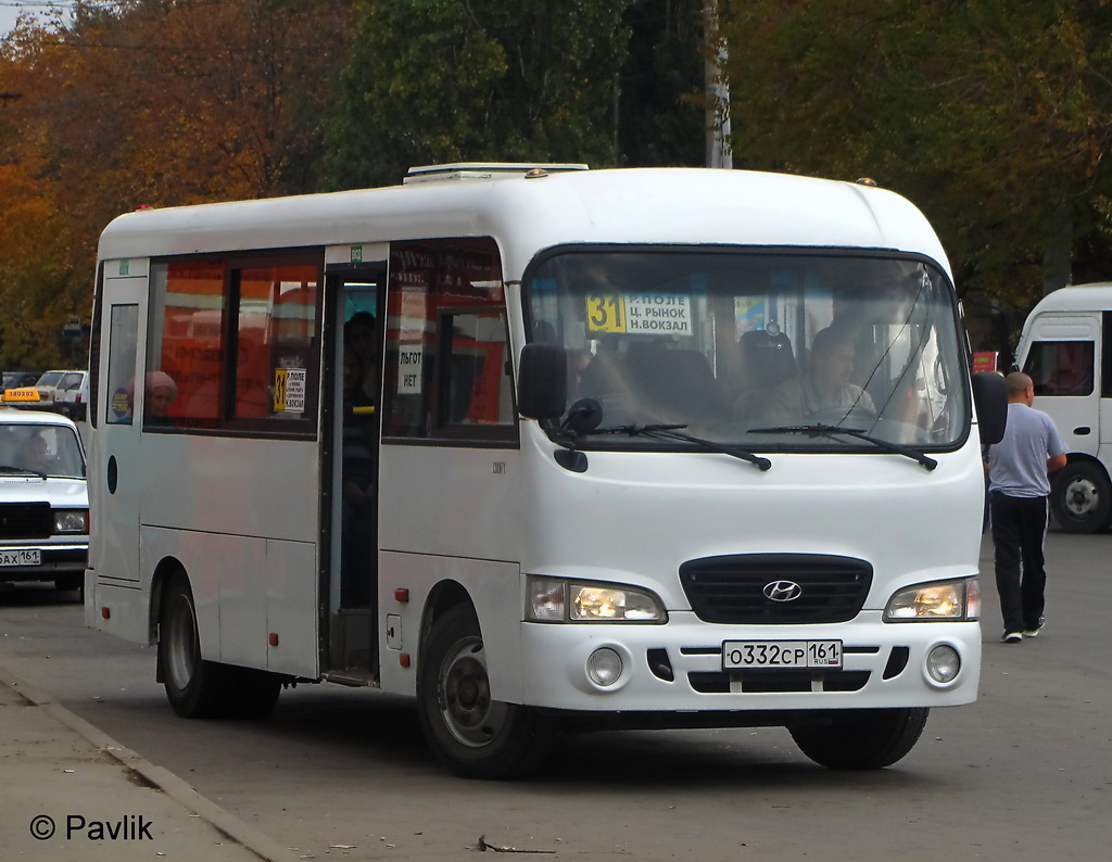 Ростовская область, Hyundai County LWB C11 (ТагАЗ) № О 332 СР 161