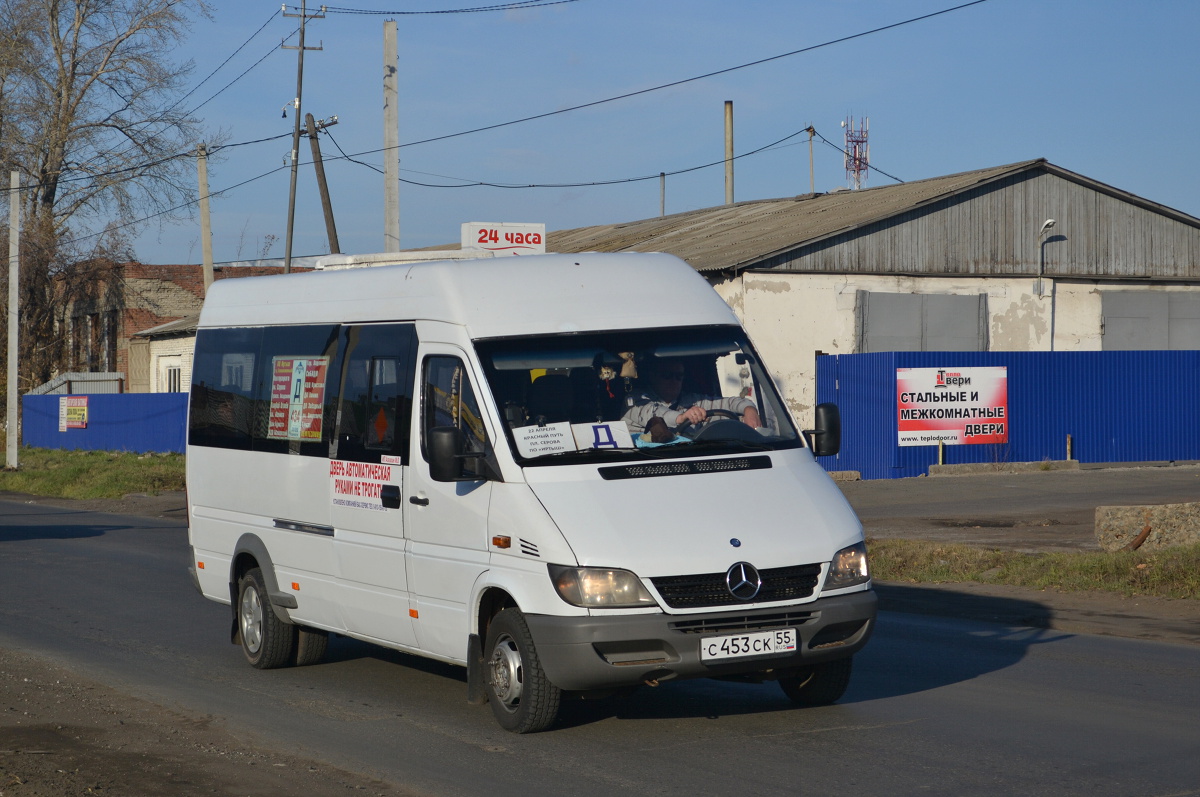 Омская область, Самотлор-НН-323770 (MB Sprinter 411CDI) № С 453 СК 55