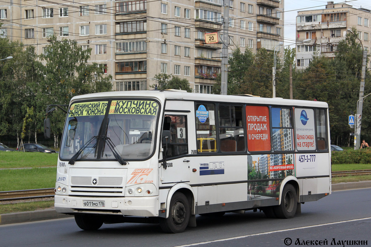 Sankt Petersburg, PAZ-320412-05 Nr. 7598