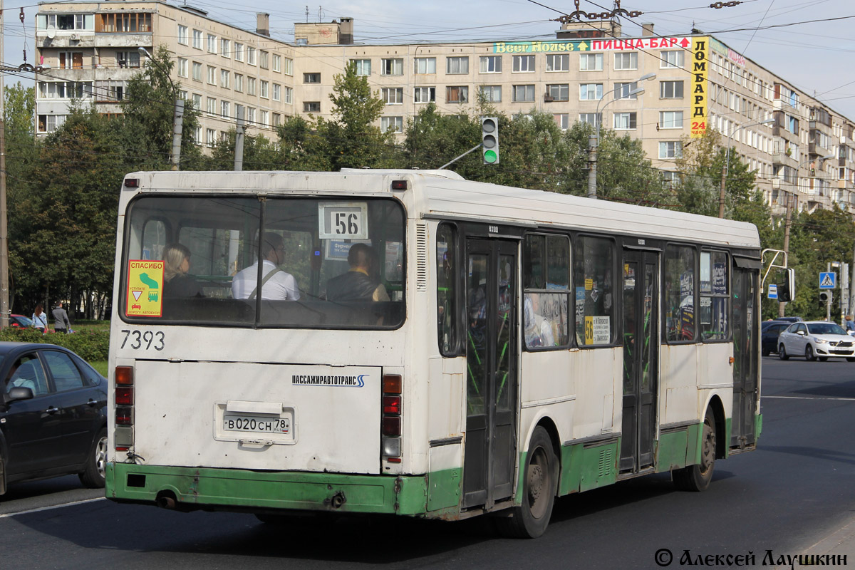 Санкт-Петербург, ЛиАЗ-5256.25 № 7393