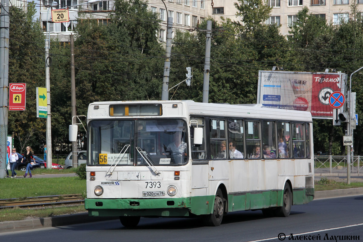 Санкт-Петербург, ЛиАЗ-5256.25 № 7393