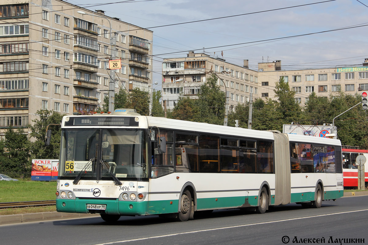 Санкт-Петербург, ЛиАЗ-6213.20 № 7496