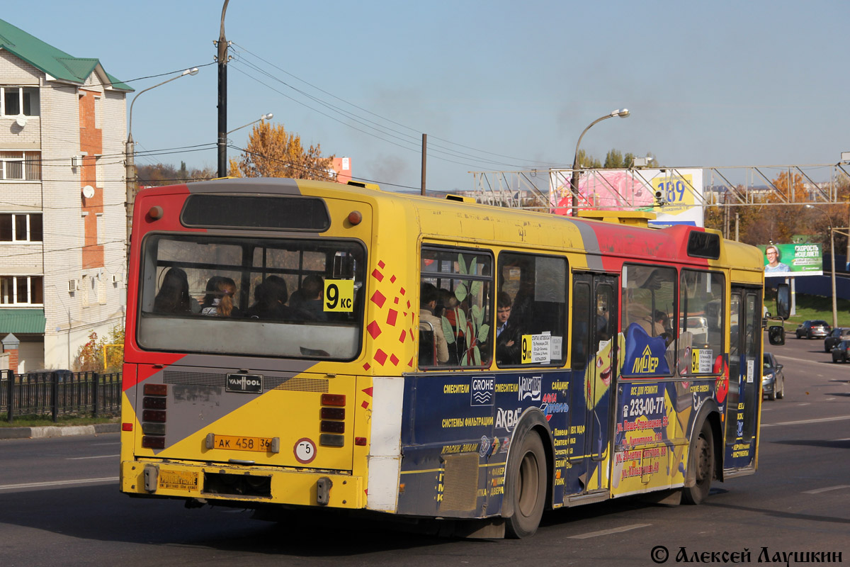 Воронежская область, Van Hool A120/50 № АК 458 36