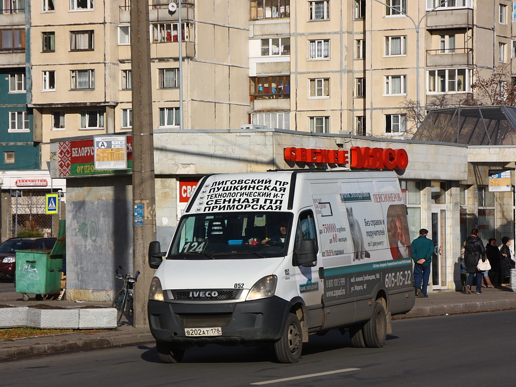 Санкт-Петербург, Нижегородец-2227UT (IVECO Daily) № 052