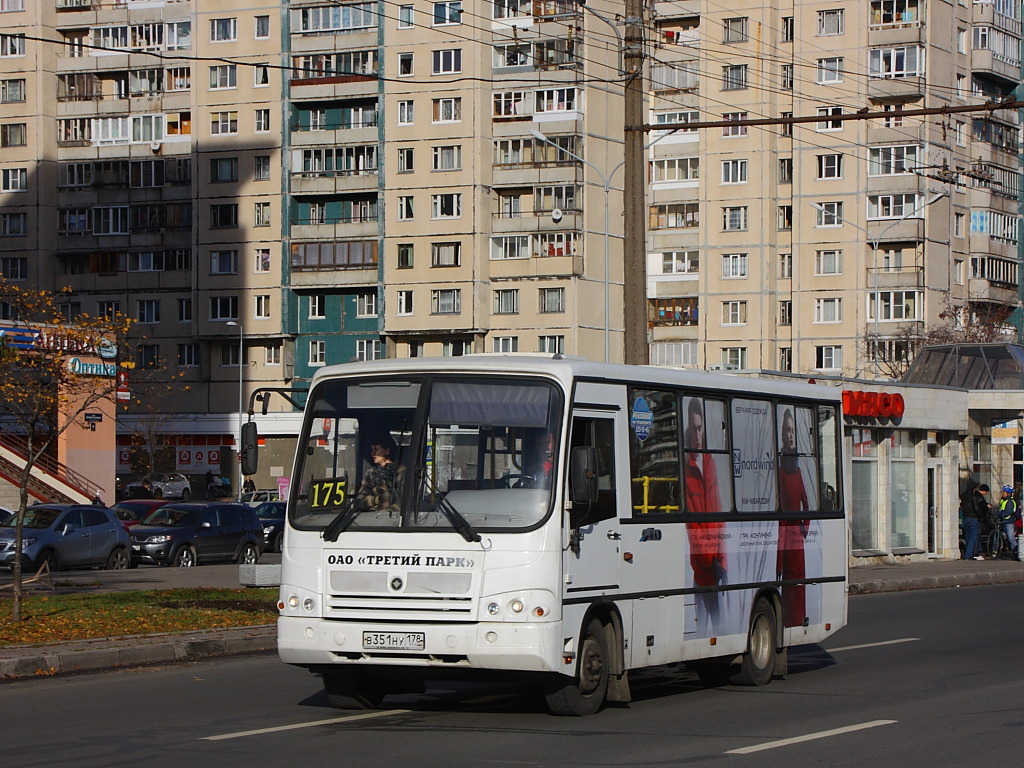 Санкт-Петербург, ПАЗ-320402-05 № В 351 НУ 178