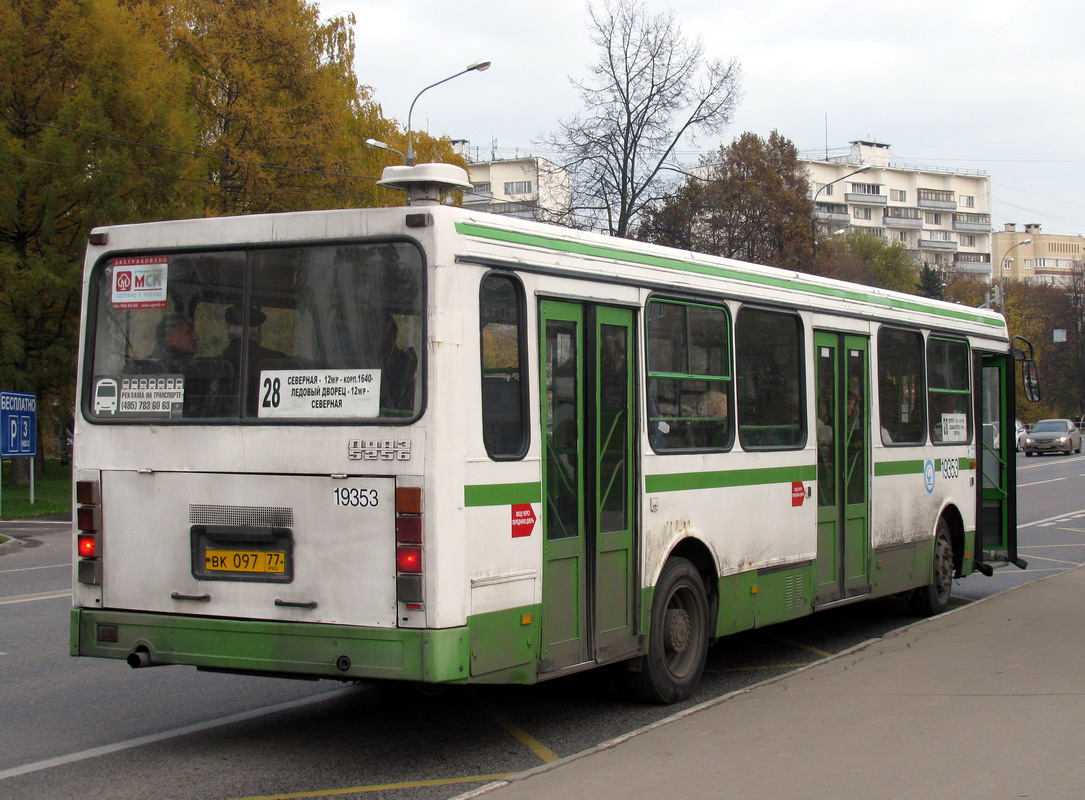 Москва, ЛиАЗ-5256.25 № 19353