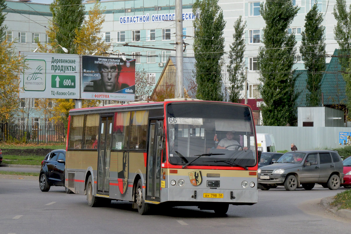 Пензенская область, Van Hool A600 № АУ 798 58