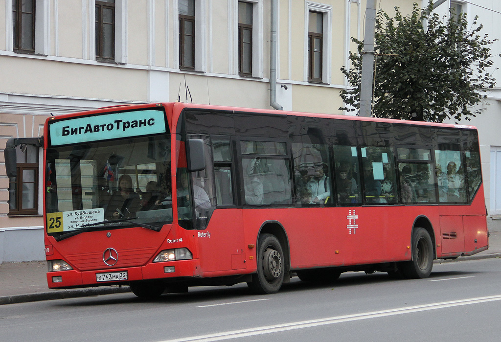 Vladimir region, Mercedes-Benz O530 Citaro Nr. Х 743 МА 33