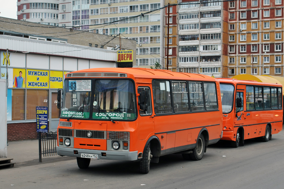 Нижегородская область, ПАЗ-32054 № В 248 АН 152