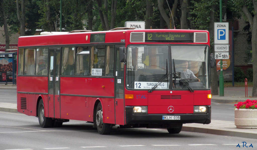 Литва, Mercedes-Benz O407 № 57