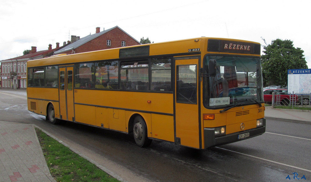 Латвия, Mercedes-Benz O407 № 503