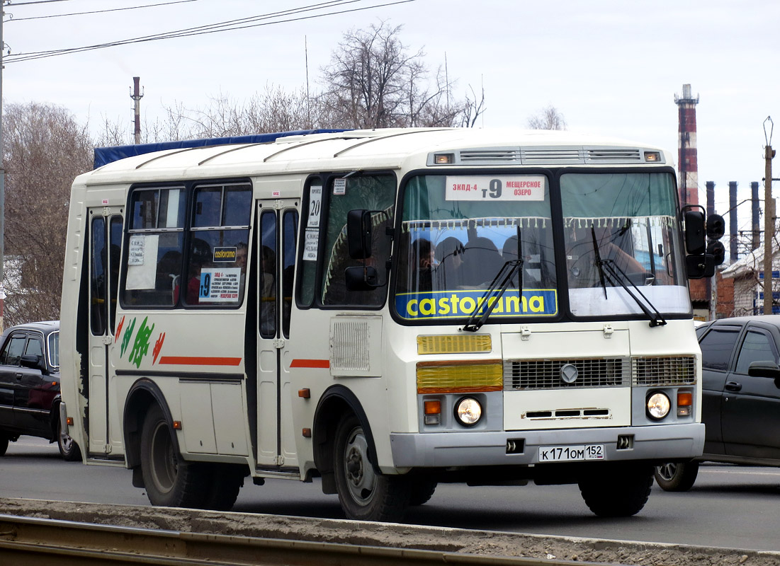 Ніжагародская вобласць, ПАЗ-32054 № К 171 ОМ 152