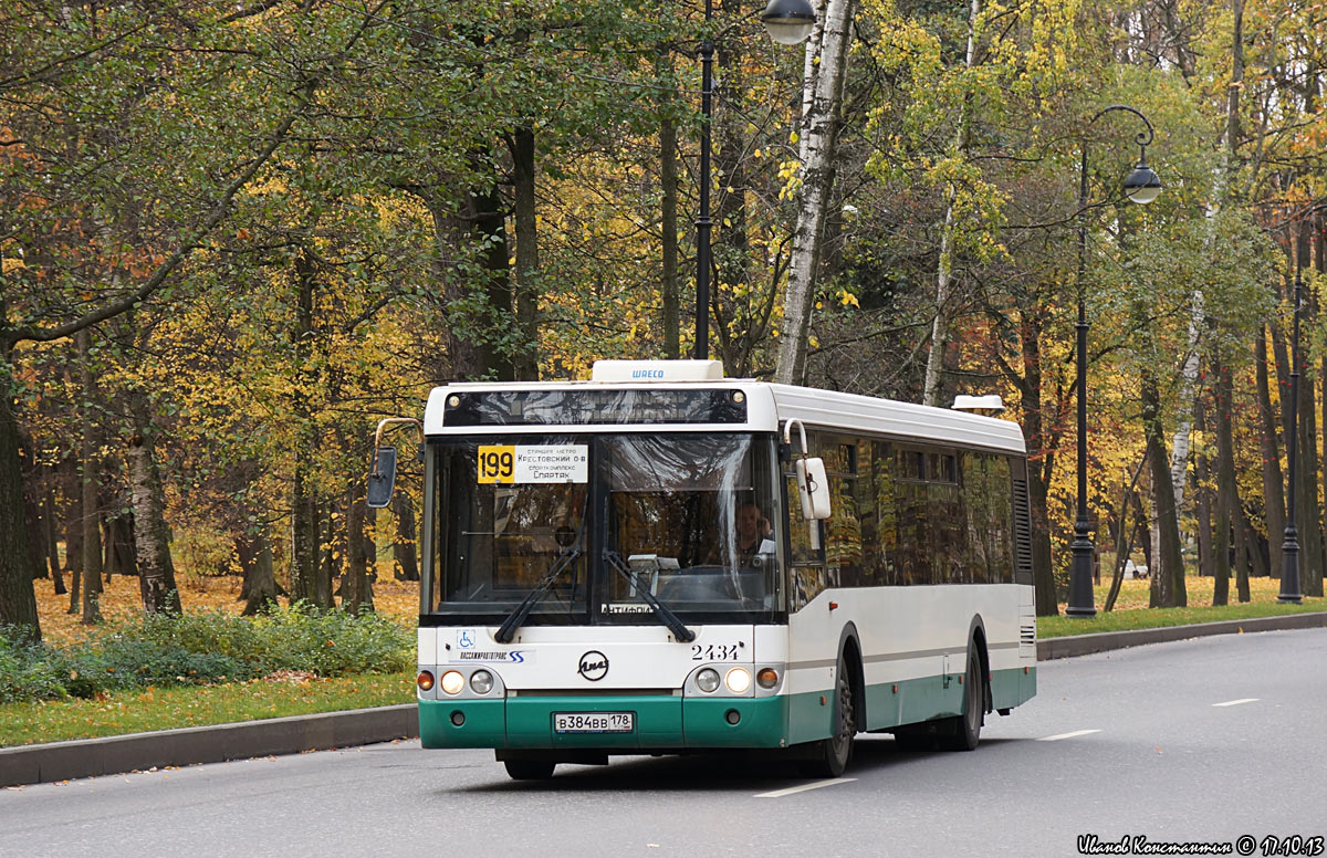 Санкт-Петербург, ЛиАЗ-5292.20 № 2434