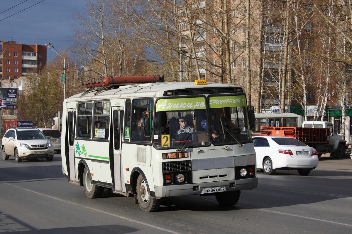 Томская область, ПАЗ-32054 № М 884 ХН 70