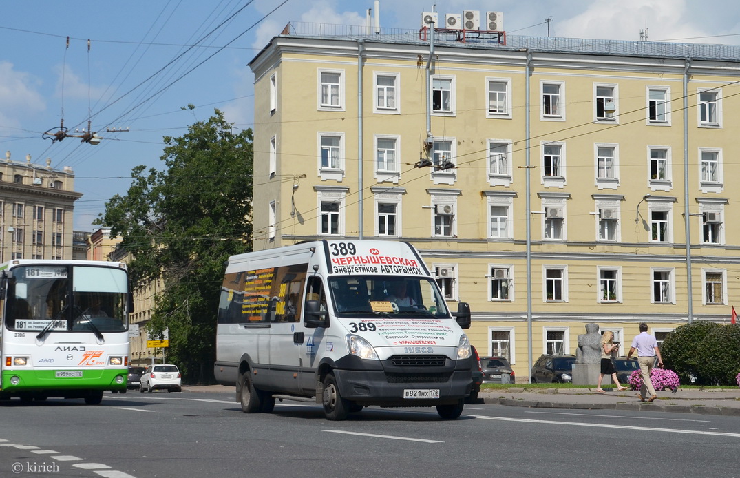 Санкт-Петербург, Нижегородец-2227UT (IVECO Daily) № В 821 НХ 178