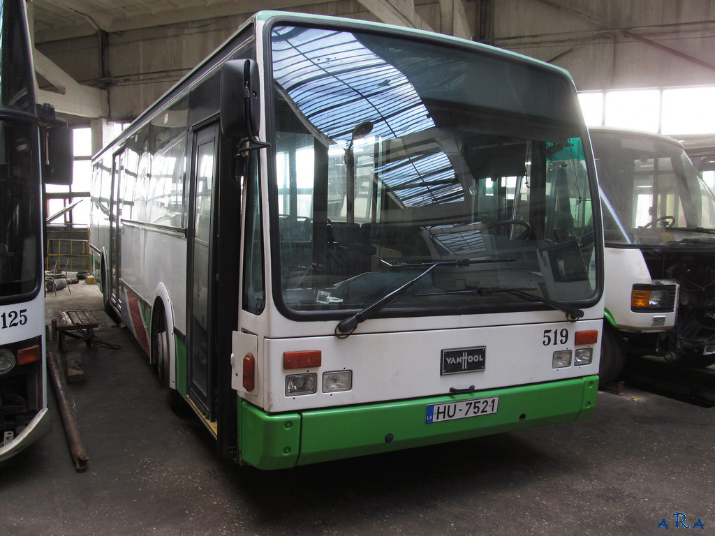 Латвия, Van Hool A370 № 519