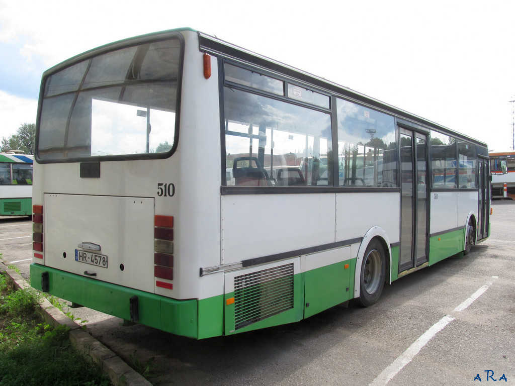 Латвия, Van Hool A600 № 510