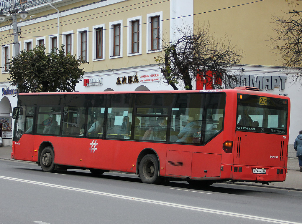 Vladimir region, Mercedes-Benz O530 Citaro Nr. Х 743 МА 33