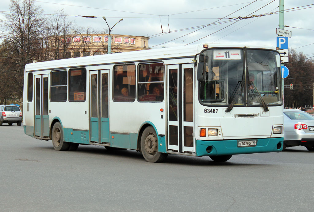 Nizhegorodskaya region, LiAZ-5256.25 Nr. 63467