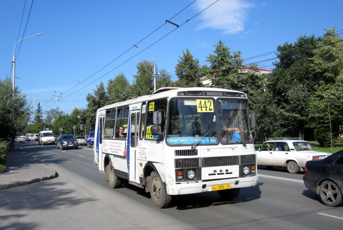 Томская область, ПАЗ-32054 № АА 095 70