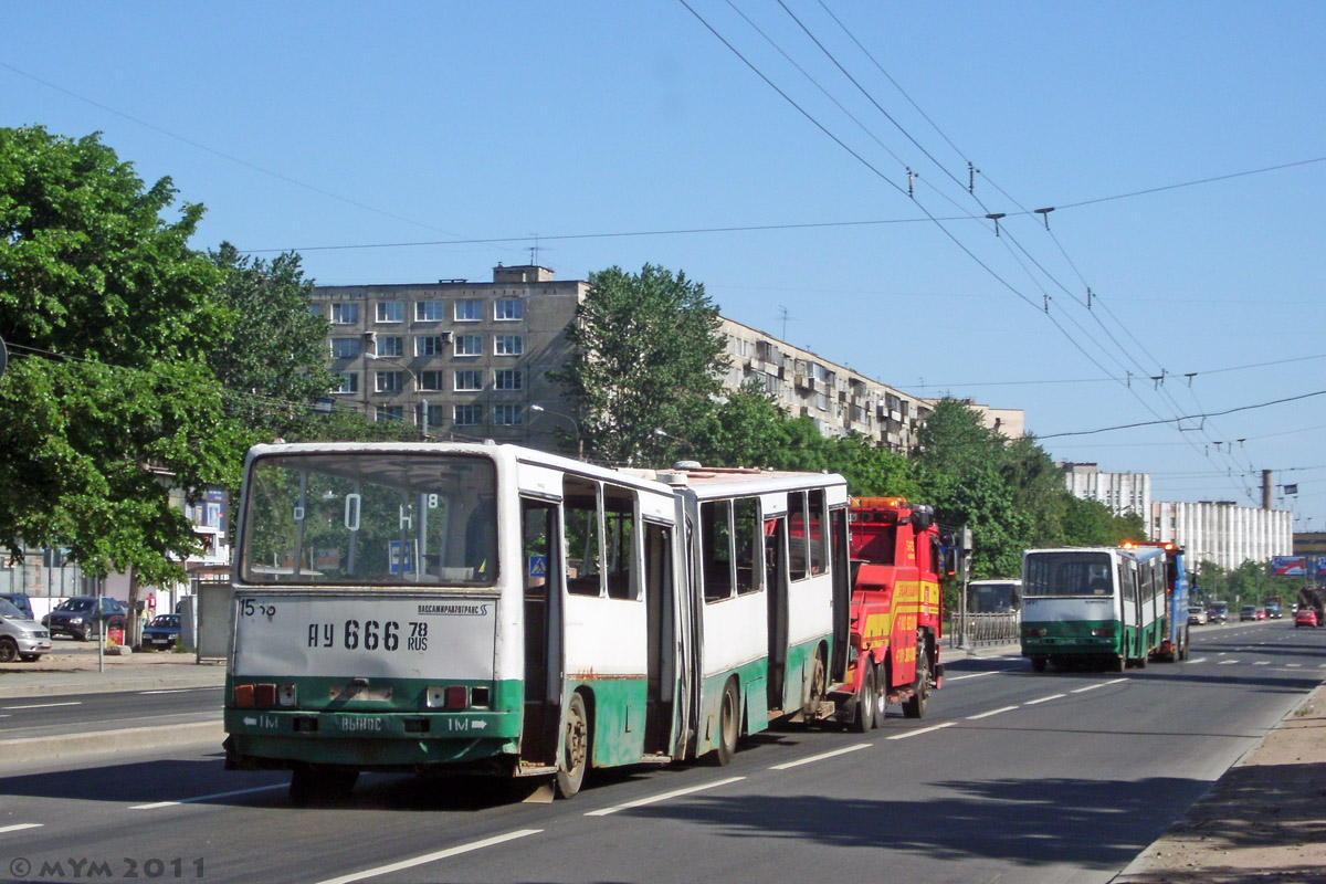 Санкт-Петербург, Ikarus 280.33O № 1566