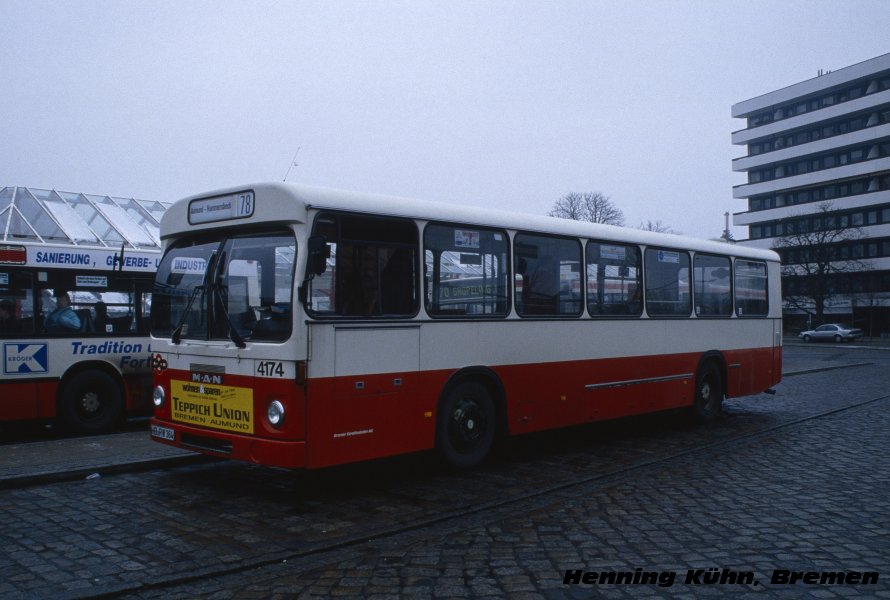 Bremen, MAN 192 SL200 # 4174