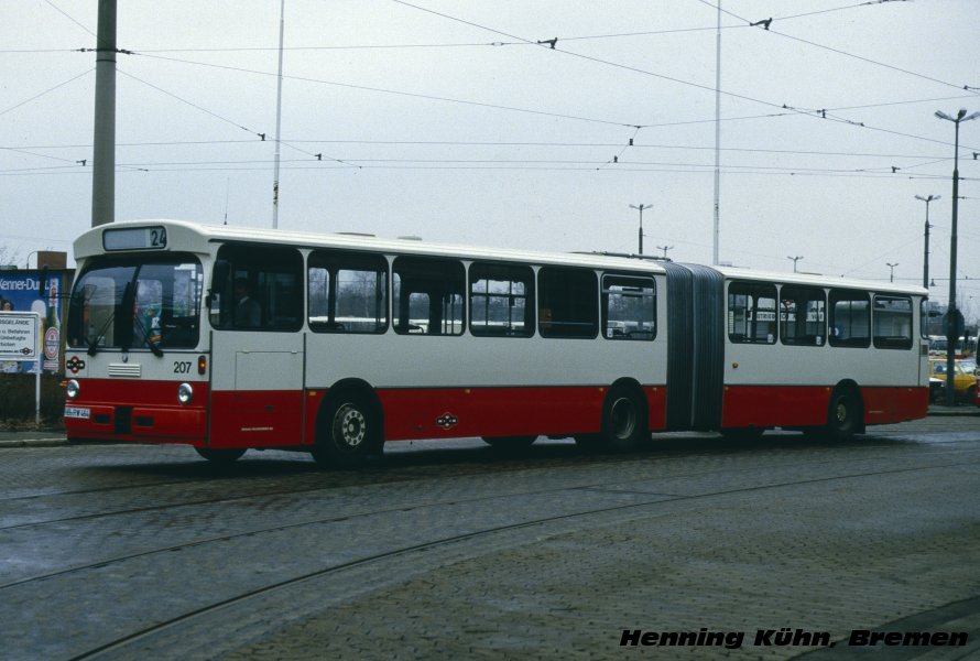 Бремен, Mercedes-Benz O305G № 207