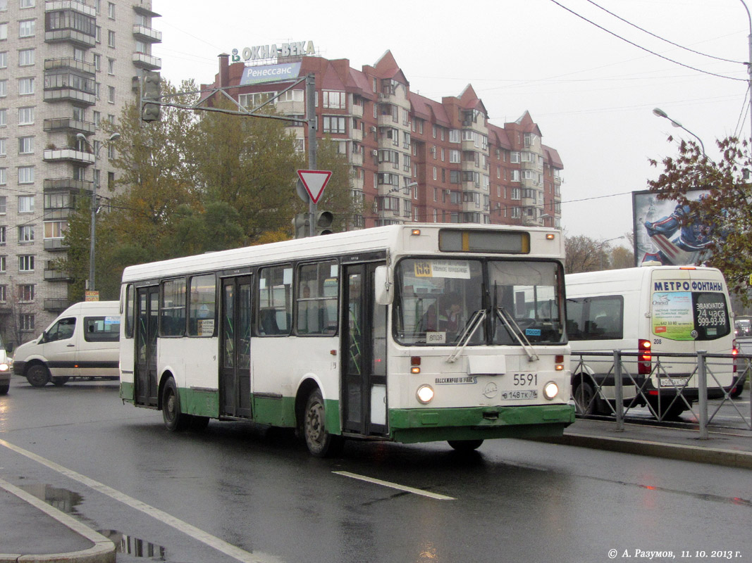 Санкт-Петербург, ЛиАЗ-5256.25 № 5591