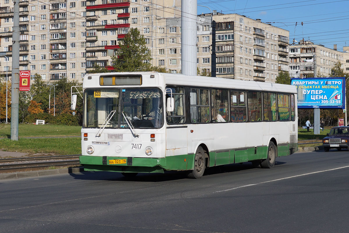 Санкт-Петербург, ЛиАЗ-5256.25 № 7417